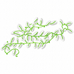 Flowers And Tree Embroidery Design 6 Flowers And Tree Embroidery Design 6